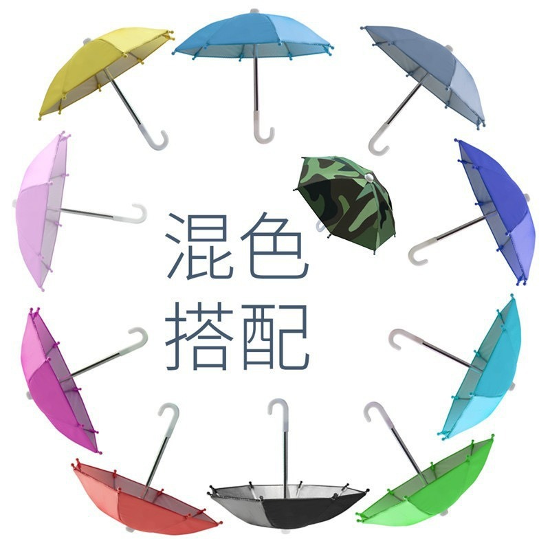 Mélange et assortiment de parapluies jouets
