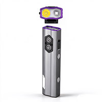 Lampe torche LED de poche rechargeable SMD étanche 700 lumens avec fonction turbo, idéale pour l'inspection, les activités extérieures et les situations d'urgence
