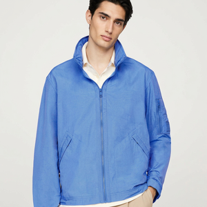 <b>Men's</b> Lightweight Solid Color Anorak Windbreaker <b>Jacket</b> Breathable Casual Fashion with Zipper Closure Plus Size <b>Jacket</b> <b>For</b> <b>Men</b> - Product Image 1