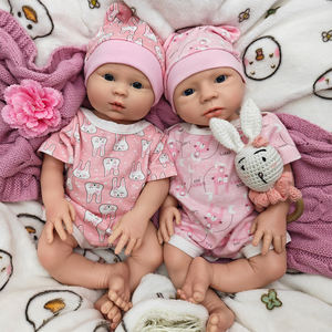 ตุ๊กตาซิลิโคนรีบอร์นขนาด 18 นิ้ว สมจริงเป็นพิเศษ พร้อมผมถักแบบพิกซี่ น่ารัก คุณภาพระดับพิพิธภัณฑ์ สำหรับนักสะสมผู้ใหญ่ - Product Image 4