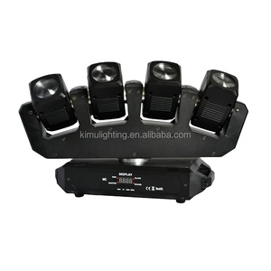 NEW 4 CÁI 10 Wát Xoay Matrix Ánh Sáng LED Di Chuyển Đầu Dj Club Ánh Sáng 4 trong 1 Ma Trận Chùm Ánh Sáng - Product Image 2
