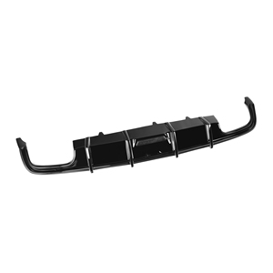 Diffusore Posteriore Stile K in ABS Nero Lucido con Luce LED per Audi <span class=keywords><strong>A6</strong></span> C8 S6 Sline <span class=keywords><strong>2019</strong></span>+ Kit Carrozzeria Auto - Product Image 3