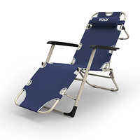 Chaise de salon en métal réglable de haute qualité, chaise confortable à gravité zéro pour l'intérieur et l'extérieur, pour la chambre à coucher, le parc, le jardin, la pêche