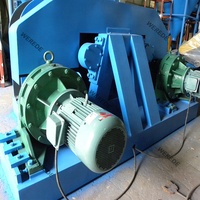 Máquina de trefilado de alambre de goma de doble gancho promocional, separador de alambre de acero, máquina removedora de alambre de neumáticos