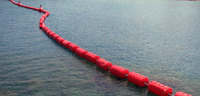 Pièce de piston de tambours de flotteur de barrière de démarcation de l'eau de sécurité de port flottant durable pour le bateau