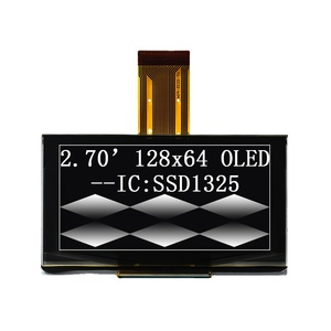 Módulo de Pantalla OLED Monocromática de 2.7 Pulgadas, Resolución 128x64, Controlador SSD1325, Interfaz Paralela SPI - Product Image 1