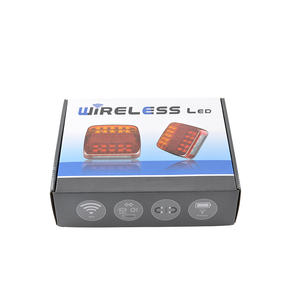 <span class=keywords><strong>Luces</strong></span> de <span class=keywords><strong>remolque</strong></span> LED <span class=keywords><strong>inalámbricas</strong></span> con enchufe europeo de 7 pines con cargador USB - Product Image 2