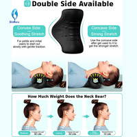 C-forme chiropratique cou épaule relaxant oreiller de Massage dispositif de Traction cervicale soulagement de la douleur confortable New Age Design urbain