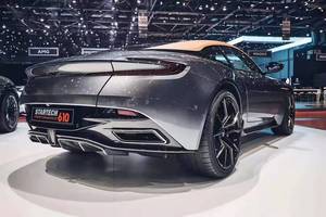 Runde Kit corpo <span class=keywords><strong>STARTECH</strong></span> in fibra di carbonio di alta qualità di alta qualità per gonna Spoiler per labbro posteriore anteriore Aston Martin DB11 - Product Image 3