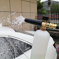 Lance à mousse portable EAST en laiton pour lavage auto avec bouteille en plastique 5MPa