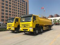 Citerne d'occasion de 30 000 litres à 4 compartiments, cabine HW 76, en acier au carbone Q235, vente chaude, prix usine Chine, pour transport d'huile/essence/diesel