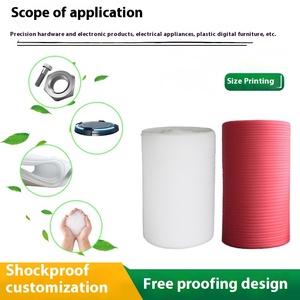 Fábrica al por mayor ecológico Express EPS <span class=keywords><strong>EPE</strong></span> Material embalaje relleno logística espuma perla algodón burbuja película rollo gratis - Product Image 4