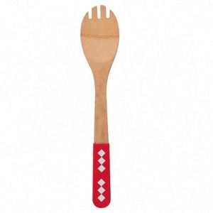 Ensemble d'ustensiles de cuisine en bambou écologique, spatule et cuillère, très demandé - Product Image 5