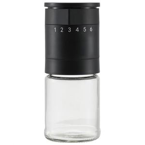 Wholesale Electric Adjustable Ring <b>Pepper</b> Mill and Salt <b>Grinder</b> Set 100ml Ceramic Burr Eco-Friendly <b>Pepper</b> <b>Grinder</b> - Product Image 1
