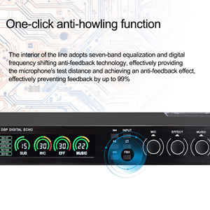 K883r Système de son stéréo <span class=keywords><strong>DJ</strong></span> professionnel Caisson de basses à filtre passe-haut mono à 4 voies pour haut-parleurs en métal de scène - Product Image 3