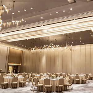 Cloison acoustique pliante réglable en MDF, best-seller, pour salle de banquet et hôtel - Product Image 1