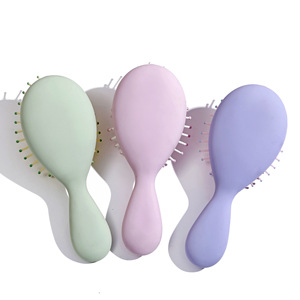 BLISSLIFE Mini cepillo de pelo portátil, cojín de aire, masaje, cojín para niños, peine, bolsa de aire antiatática, peine, cepillo de pelo para bebé - Product Image 1