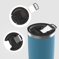Gobelet isotherme Hong Ling 18/8 en acier inoxydable de qualité alimentaire, compatible porte-gobelets, thermos, bouteille d'eau