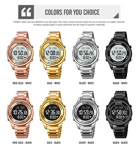 Skmei1861-reloj digital de acero para hombre, pulsera de oración de somalay skmei 1861 musulmán azan, qibla - Product Image 5
