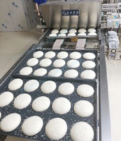Machine automatique à saupoudrer de sésame pour la fabrication de biscuits et de hamburgers, machine à saupoudrer de sésame