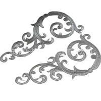 Yk453 Costume Hotfix thermocollant appliques patchs broderie or argent géométrique fleur feuille croix en forme de paillettes autocollants