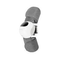 Masseur de genou portable rechargeable avec chaleur, vibrations et pression d'air, attelle de genou pour les soins des jambes à domicile ou au bureau pour les parents