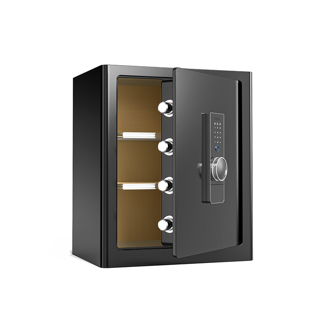 Fireproof & Waterproof Home Safe with Programmable Electronic Lock for Cash Jewelry Documents Valuables