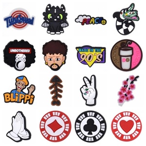 Nouvelles décorations de <span class=keywords><strong>chaussures</strong></span> en PVC souple, série très vendue, accessoires pour <span class=keywords><strong>chaussures</strong></span>, meilleurs charms pour pantoufles, vente en gros - Product Image 4