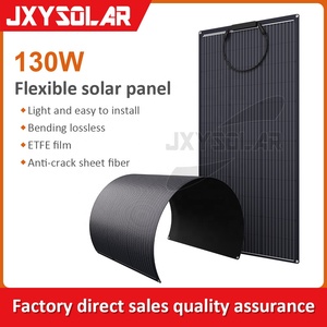 Panneaux solaires flexibles révolutionnaires de 130 watts et 20 volts pour les postes de travail mobiles Solution d'énergie légère d'applications hors réseau - Product Image 2