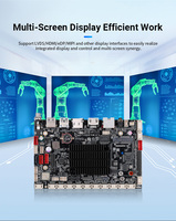 Carte mère industrielle RK3576 de qualité professionnelle, stable et intelligente, avec plusieurs ports réseau, pour passerelle industrielle