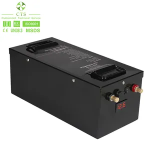 Paquete de batería de litio CTS Custom 48V 24V LiFePO4 200ah 300ah, paquete de batería recargable 48V 200AH 300ah 400ah LiFePO4