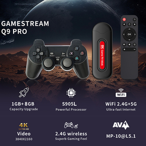 X Q9 Pro Game TV Stick Android 9.0 S905Y2 Reproductor Multimedia HDMI 4K WiFi de Doble Banda 2.4G+5G Consola de Videojuegos Retro Portátil - Product Image 4