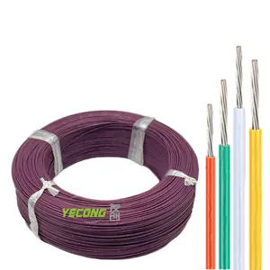 PTFE Jacketed Wire Teflonning Insulated High Temperature Cable Copper Hook Up Smart Electric Wires