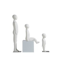 Mannequin réglable en plastique réaliste pour enfants pour organisateur de vêtements Maniquie durable pour enfants