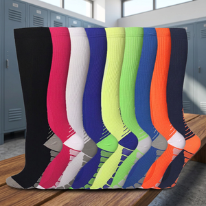 High Quality Anti-Slip Grip Football <b>Socks</b> Custom Logo Breathable Spandex Material Sporty for Youth Daily Use - Product Image 3
