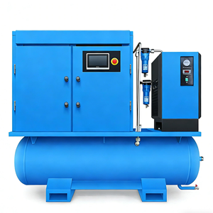 Aircompressors 7.5kw 10hp Industrial Air-compressors 4 in 1 All-in-one Rotary <b>Screw</b> for Laser Cutting - Product Image 1