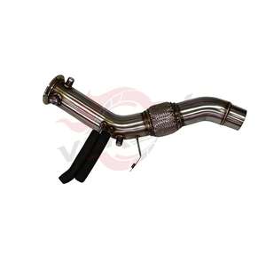 Tubo de Escape de Alto Flujo Vortex 304 de Acero Inoxidable Pulido Espejo para F15 X5 30xd 40xd N57N N57Z 2012-2017, Escape de Competición de Alto Rendimiento - Product Image 3