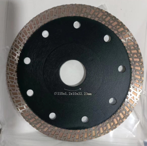 M10 precio Real de alta calidad Super Thin Diamond Turbo Blade 105/115/125mm disco de corte para azulejo porcelana cerámica diamante disco - Product Image 5