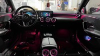 Convient pour Mercedes Benz W177 W118 nouveau A-grade CLA lumière ambiante voiture Ns lumière LED ambiante système d'éclairage de voiture
