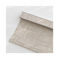 Stores roulants à isolation thermique en tissu tissé naturel sans fil pour fenêtres générationnelles pour la décoration intérieure