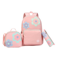 Nouveau Sac à Dos Scolaire Unisexe en Polyester pour Enfants (1re-6e Année) avec Bretelles Respirantes à Coussin d'Air et Motifs Dessin Animé