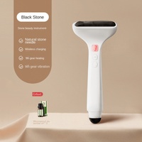Nouvelle planche Gua Sha en pierre Bian, brosse stimulante des méridiens, utilisation corps entier, aisselles, cou, épaules, outil probiotique rouge pour la maison