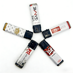 Briquet <span class=keywords><strong>électronique</strong></span> jetable classique en plastique, <span class=keywords><strong>prix</strong></span> d'usine, vente en gros, pour cadeaux promotionnels - Product Image 5