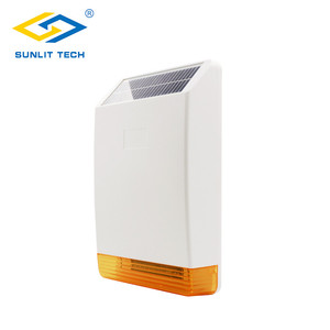 Alarme domestique MD-326R Focus Meian 433MHz 868MHz, sirène sonore sans fil à énergie solaire pour l'extérieur, alarme bidirectionnelle, protection de sécurité - Product Image 5