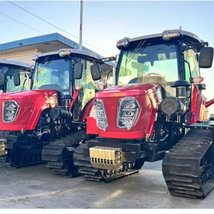 Nova Chegada: Mini Trator Agrícola de Esteira com Cultivador Rotativo para Arar, Nivelar, Capinar e Fertilizar - Product Image 1