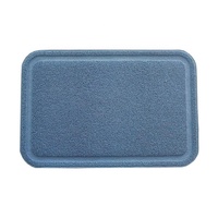 Tapis de toilette moderne en PVC personnalisé, écologique, luxueux, doux, antidérapant, pour attraper la litière des chats, style été/hiver, imperméable