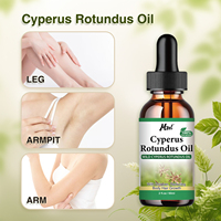 Minyak Ekstrak Cyperus Rotundus Alami Murni Cold-Pressed Label Pribadi untuk Perawatan Penghilangan Rambut Wanita & Pria
