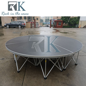 เวทีอลูมิเนียมทรงกลมคุณภาพสูงแบบพกพาสำหรับงานกลางแจ้งและคอนเสิร์ต - Product Image 4