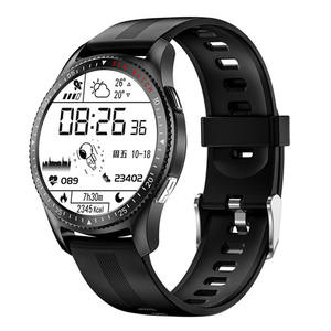 Reloj Inteligente <span class=keywords><strong>ES08</strong></span> Compatible con ECG, Frecuencia Cardíaca, Presión Arterial, Monitoreo de Respiración, Llamadas por Bluetooth - Product Image 1
