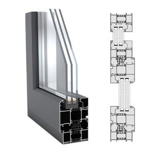 <span class=keywords><strong>Finestre</strong></span> da Cucina WEIDUN Moderne Orizzontali Fisse in Lega di Alluminio con Griglia, Apertura Esterna, In Acciaio Inossidabile, Insonorizzate e Termoisolanti - Product Image 6